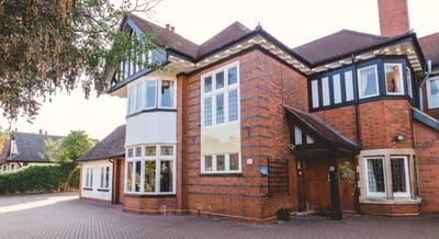 Exterior view of Lavender House nursing home
