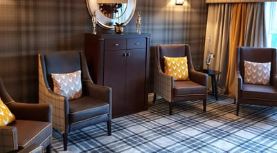 Cozy common area with comfortable seating
