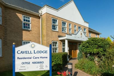 Exterior view of Cavell Lodge care home