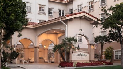 Exterior view of Belmont Village Senior Living Burbank