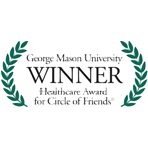 Award logo for healthcare excellence