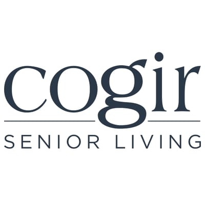 Cogir Senior Living logo on a white background