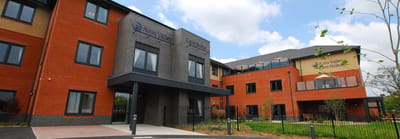 Exterior view of Avon Valley Care Home building