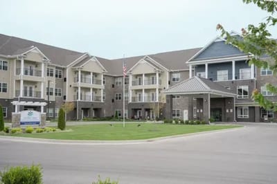 Exterior view of Calumet Trace Senior Living Community