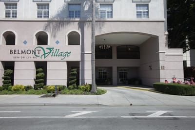 Exterior view of Belmont Village Senior Living
