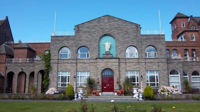 Front exterior of Nazareth House Crosby facility