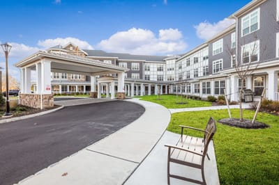 Exterior view of the Sunrise of Mountain Lakes facility