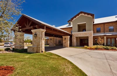 Exterior view of the Waterview The Cove entrance