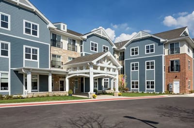 Building exterior of Azpira Place of Lake Zurich