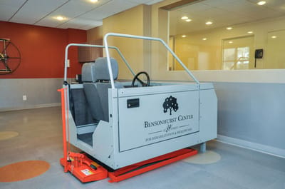 Rehabilitation and healthcare vehicle at Bensonhurst Center