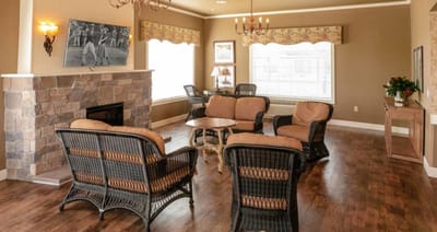 Cozy common area with comfortable seating