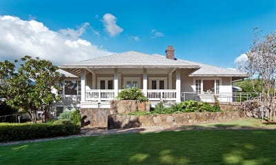 Exterior view of a senior care facility building
