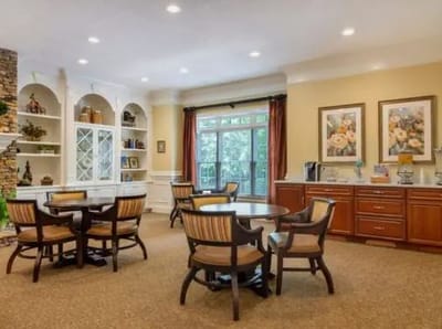 Interior common area with seating and decor