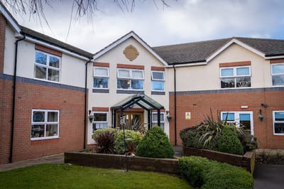 Exterior view of East Park Court Residential Care Home