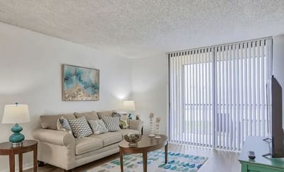 Cozy living room at Elison Independent Living