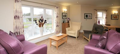 Cozy common area with comfortable seating