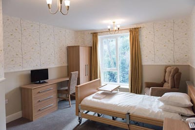 Cozy private resident room with natural light