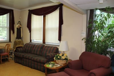 Comfortable lounge area with seating