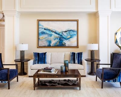 Interior common area with seating and decor