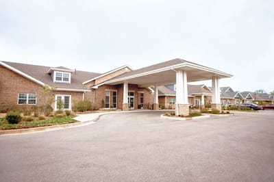 Entrance view of Ciel of Collierville facility
