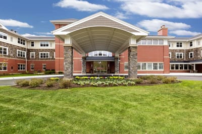 Exterior view of the Clarendale of Algonquin entrance