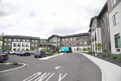 Exterior view of The Gallery at Spokane Assisted Living