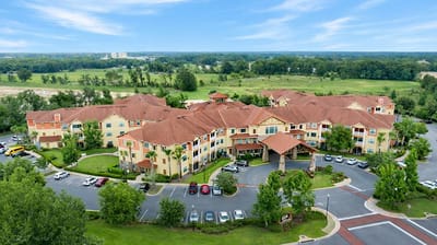 Aerial view of the American House Wildwood facility