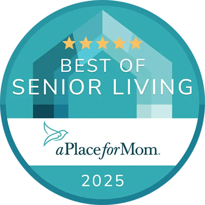 Best of Senior Living award badge