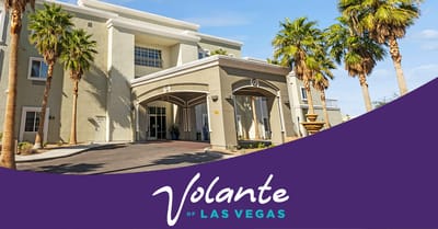 Exterior view of Volante Senior Living facility