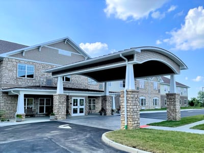 Exterior view of the Norwich Springs Health Campus entrance