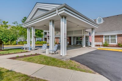 Entrance of Solstice Senior Living at Groton