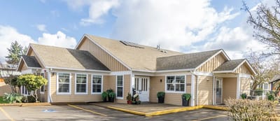 Exterior view of Oaktree Residential Living facility