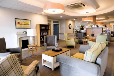 Cozy common area with comfortable seating