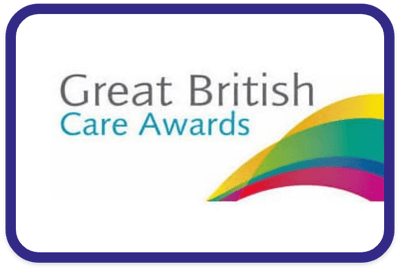 Logo for the Great British Care Awards