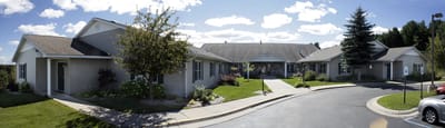 Exterior view of American House Petoskey facility