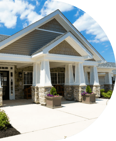 Exterior view of the Artis Senior Living building