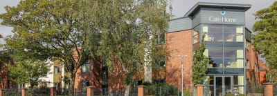 Exterior view of Acacia Lodge Care Home building