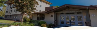 Exterior view of Ararat Gardens facility entrance