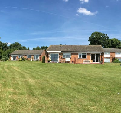 Exterior view of the assisted living facility
