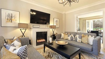 Cozy common area with comfortable seating and decor.