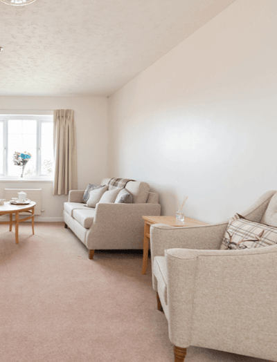 Cozy common area with comfortable seating