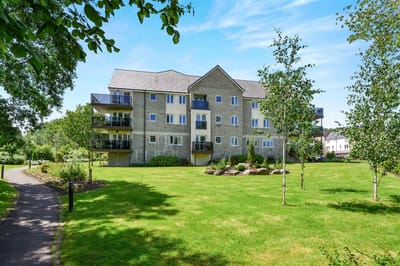 Exterior view of the retirement living facility.