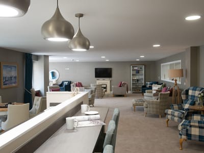 Interior common area with comfortable seating