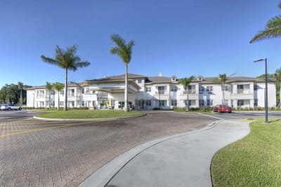 Front exterior view of Beach House facility