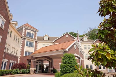 Exterior view of the Brandywine Dresher Estates entrance