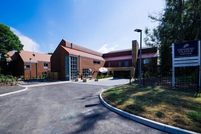Exterior view of Denmead Grange Care Home