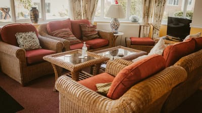 Cozy common area with comfortable seating