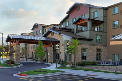 Exterior view of the Fairfield Village building