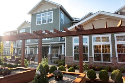 Exterior view of Glenmoore Gracious Retirement Living
