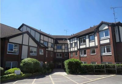 Exterior view of the Grosvenor Park Retirement Apartments building